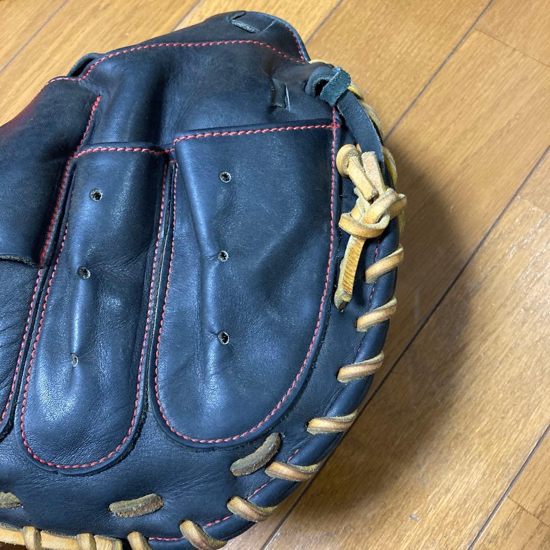 キャッチャーミット⭐︎ハタケヤマ⭐︎少年軟式用⭐︎袋付き