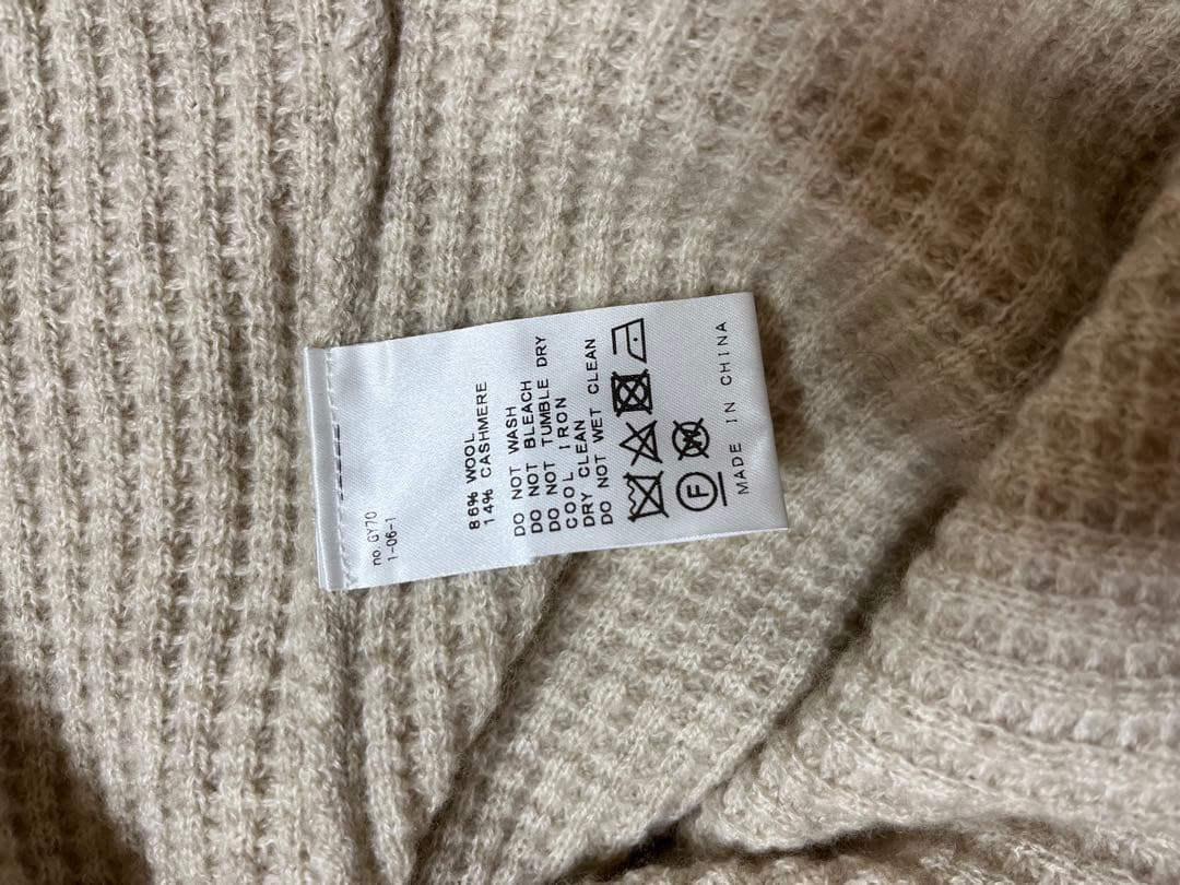 L'Appartement サーマルニット カシミヤ