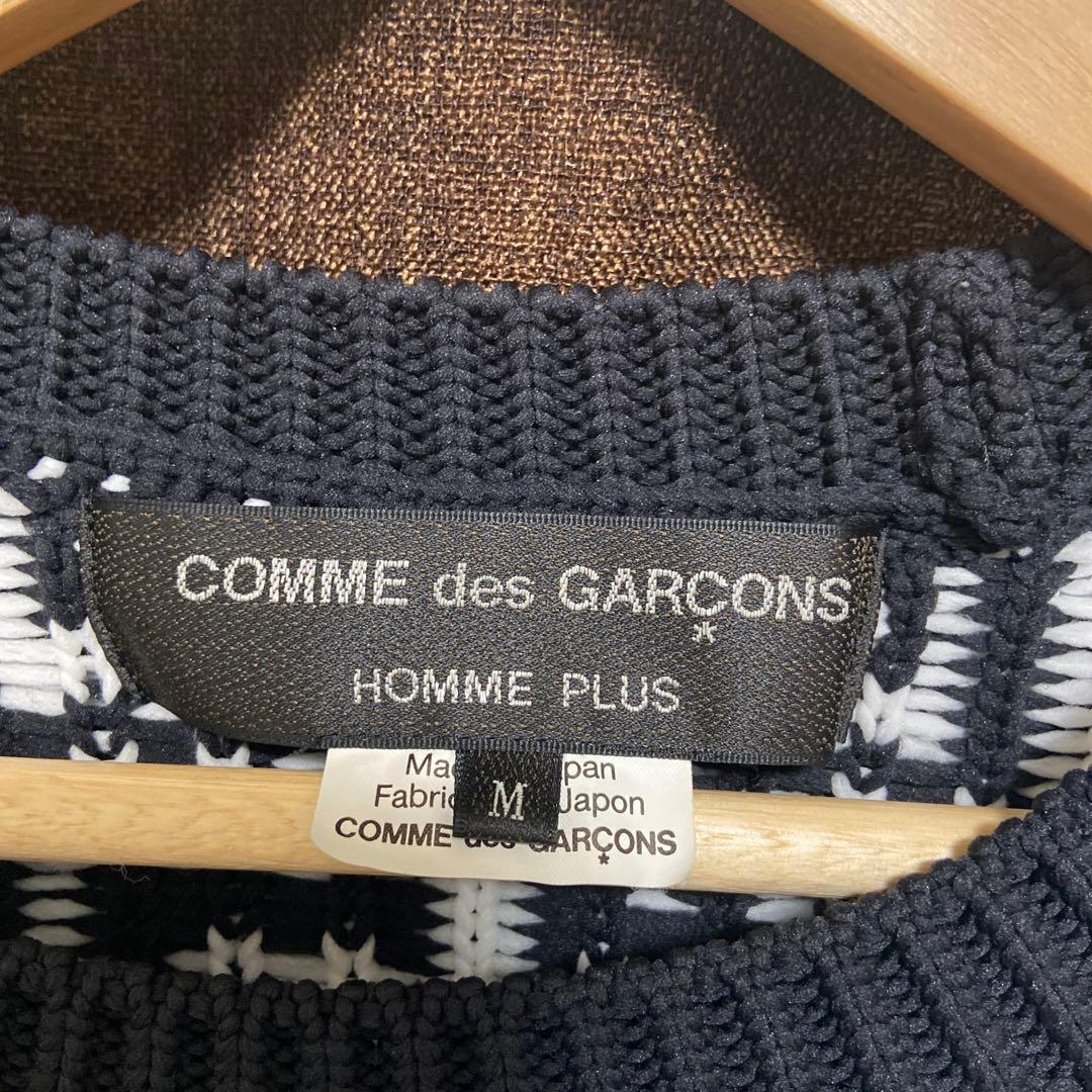 【美品】コムデギャルソンオムプリュス 21AWダークルーム　ニット　Mサイズ
