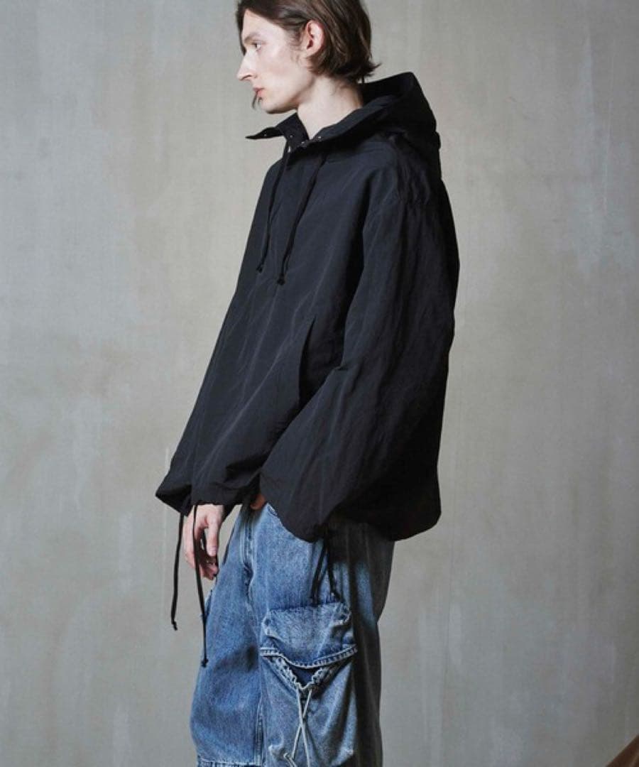 MAISON SPECIALワッシャーナイロンプライムオーバーアノラックパーカー