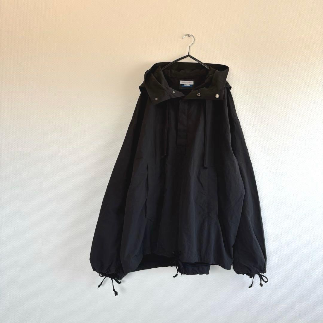 MAISON SPECIALワッシャーナイロンプライムオーバーアノラックパーカー