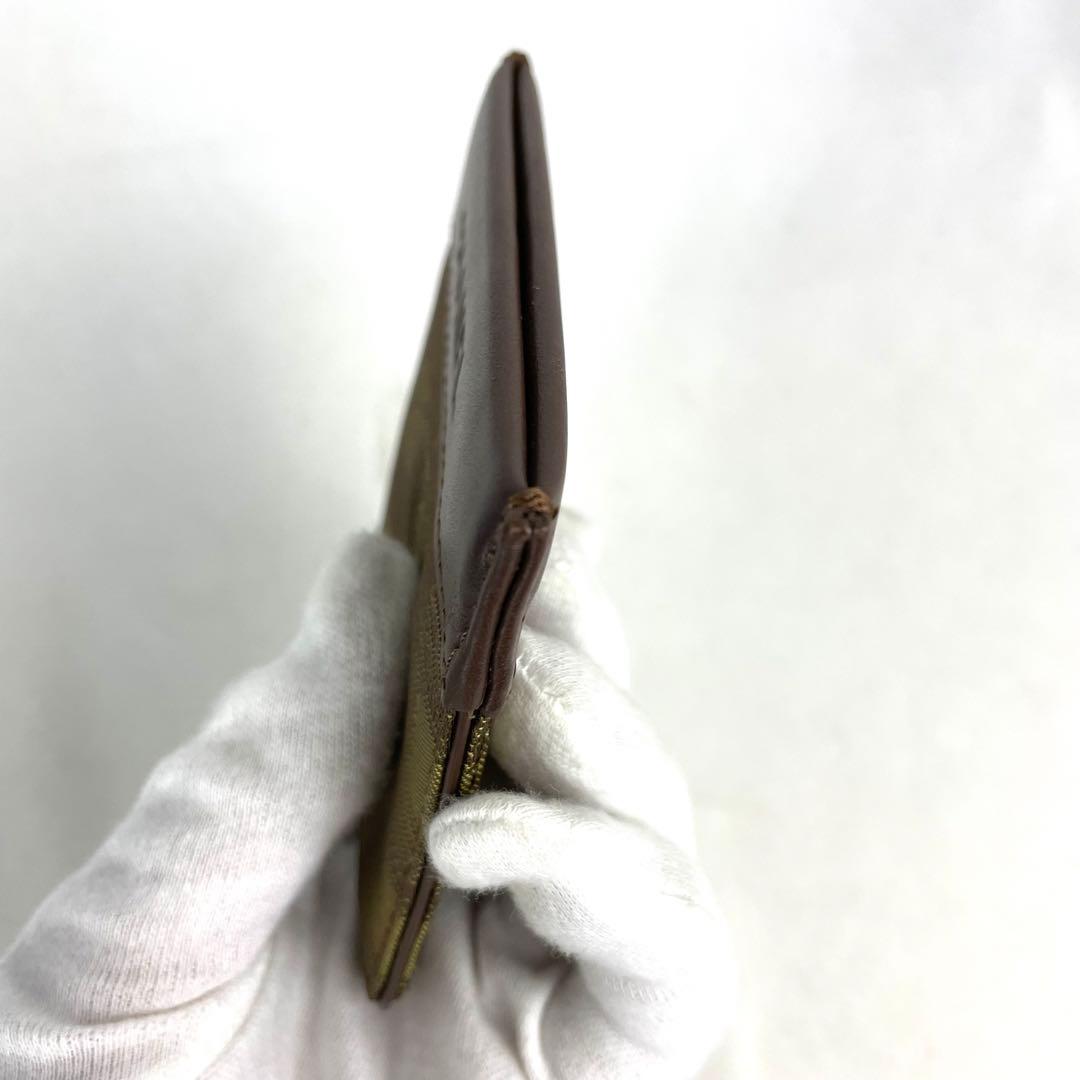 CHANEL シャネル ケース 小銭入れ ニュートラ カーキ ブラウン