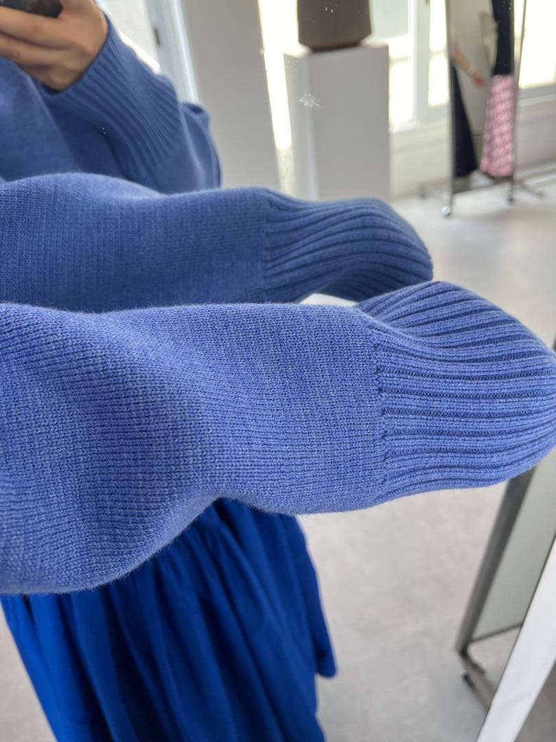 極美品★SHE tokyo Alma シートウキョウ　アルマ　ブルー