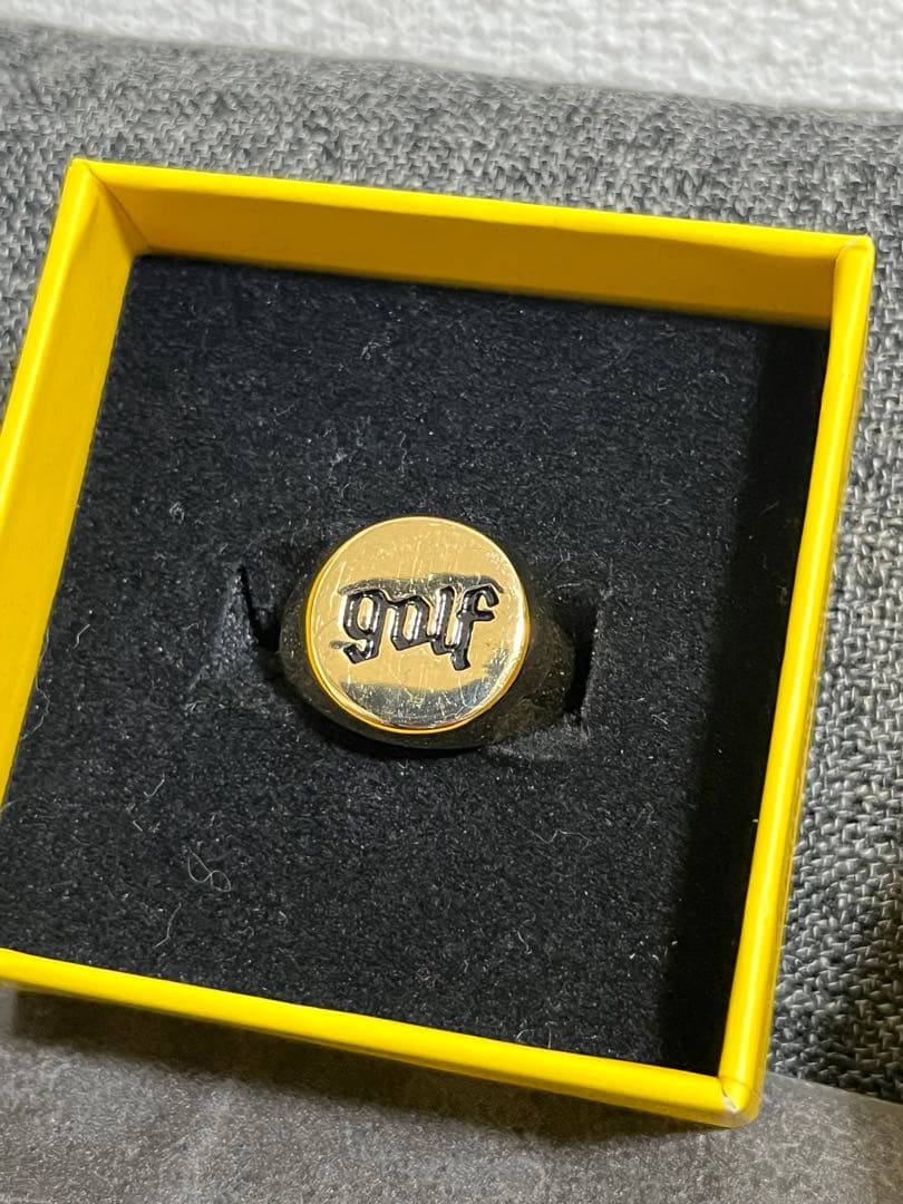 【美品】golf wang ロゴ入りリング