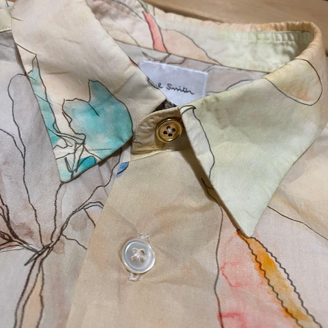 アート　プリントシャツ　Paul Smith ポールスミス