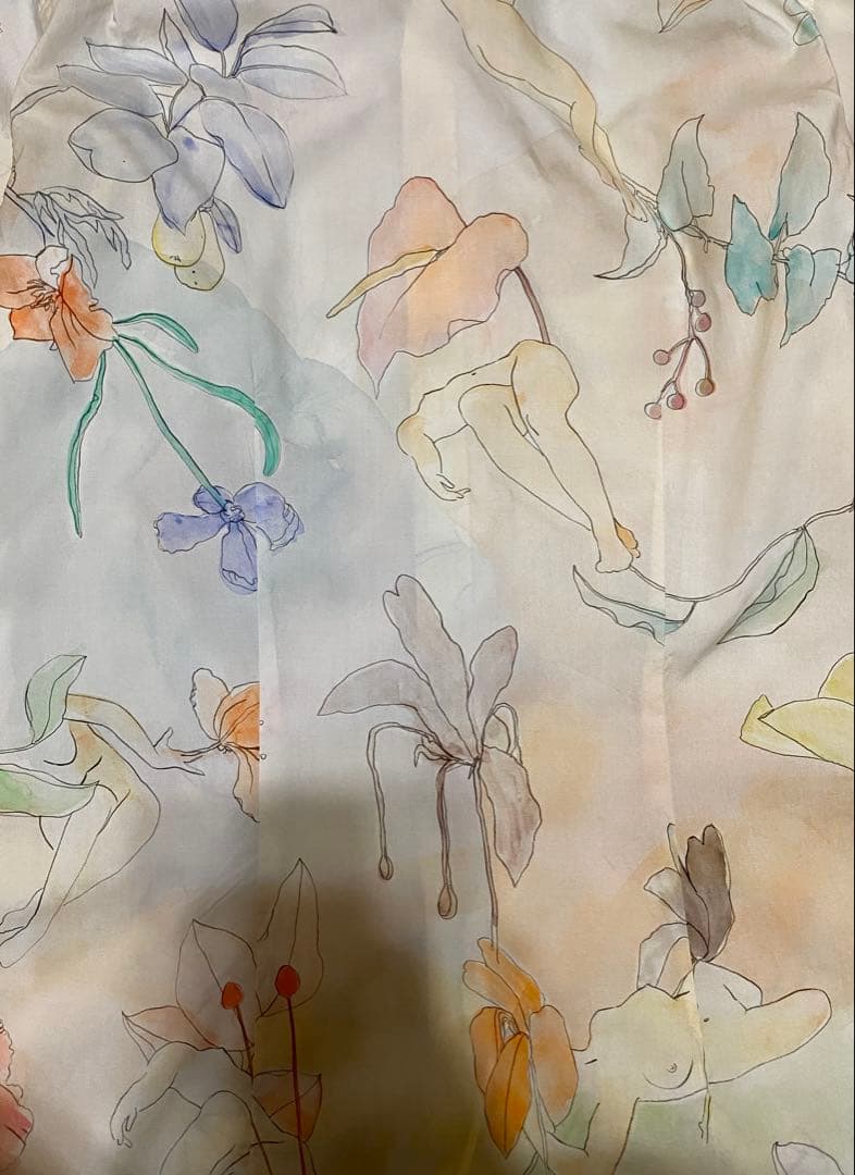 アート　プリントシャツ　Paul Smith ポールスミス