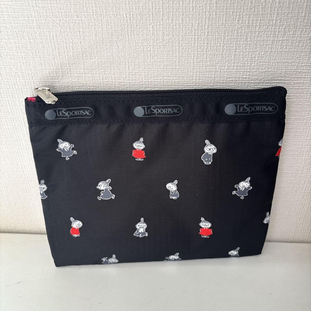 新品♡レスポートサック　ムーミン　リトルミイ　ミディアムボストン　キャリーオン
