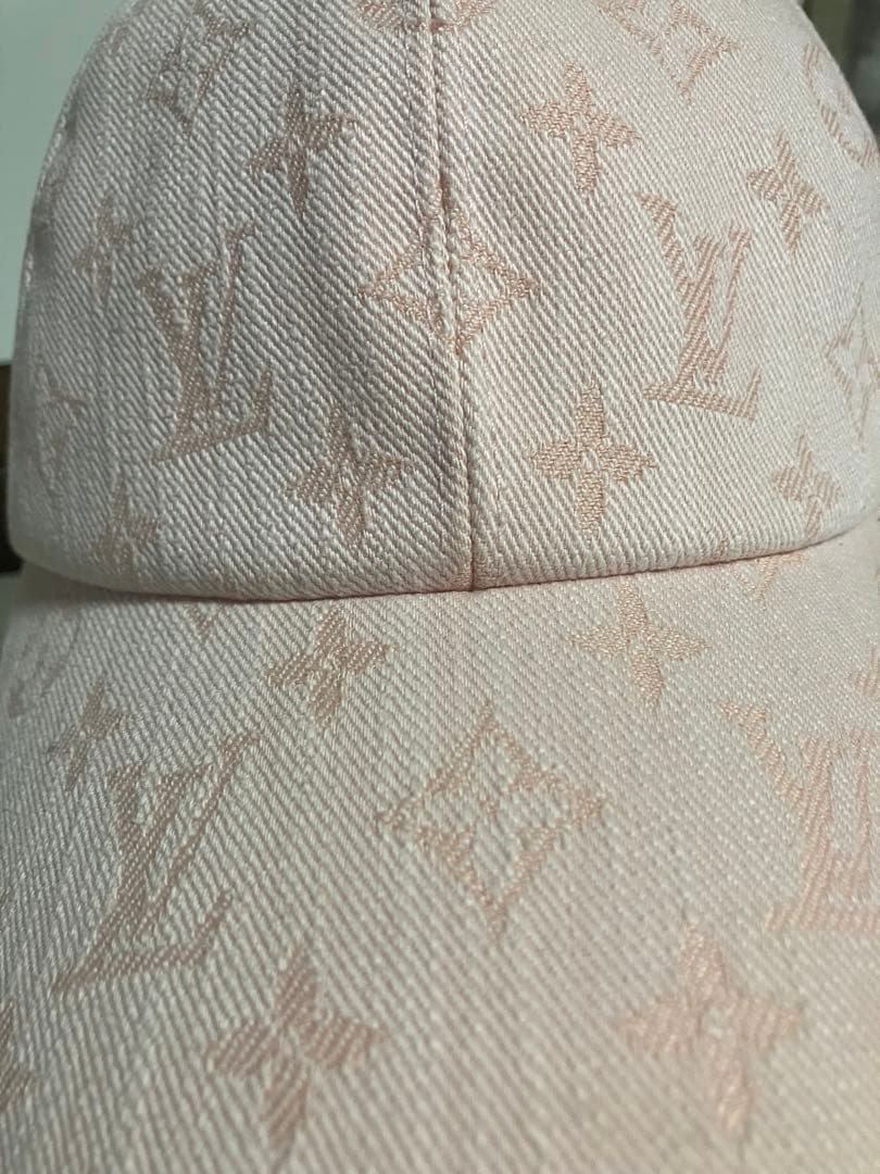 ルイヴィトン　モノグラムデニムキャップ