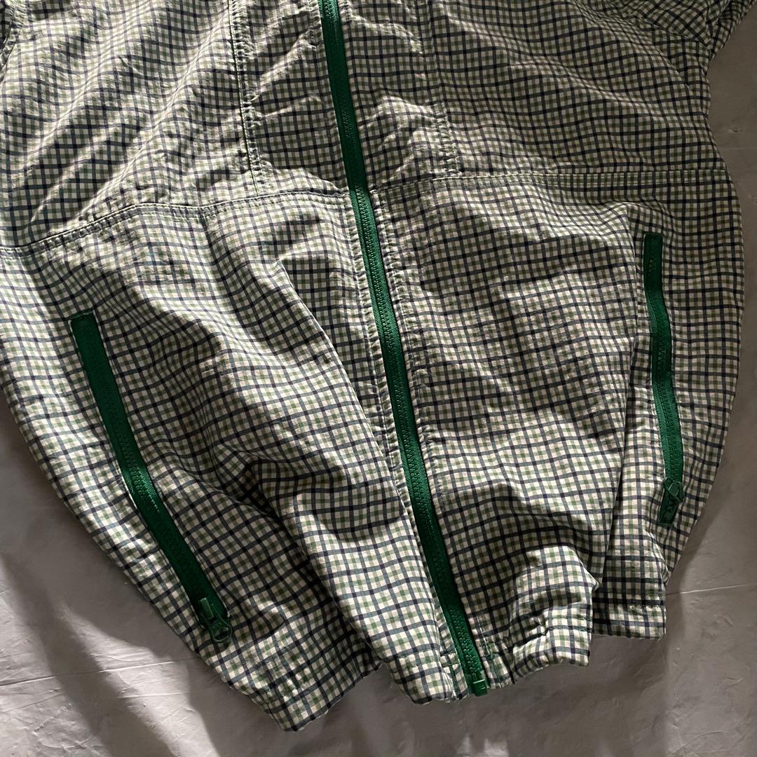 ジャケット・アウター Columbia hooded tech nylon jacket plaid