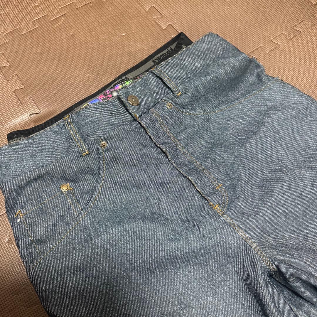 686 スノーボードパンツ Mサイズ ブラックデニム