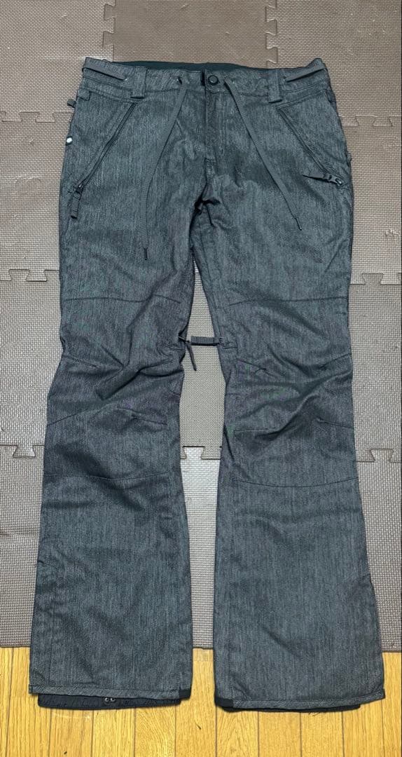 686 スノーボードパンツ Mサイズ ブラックデニム