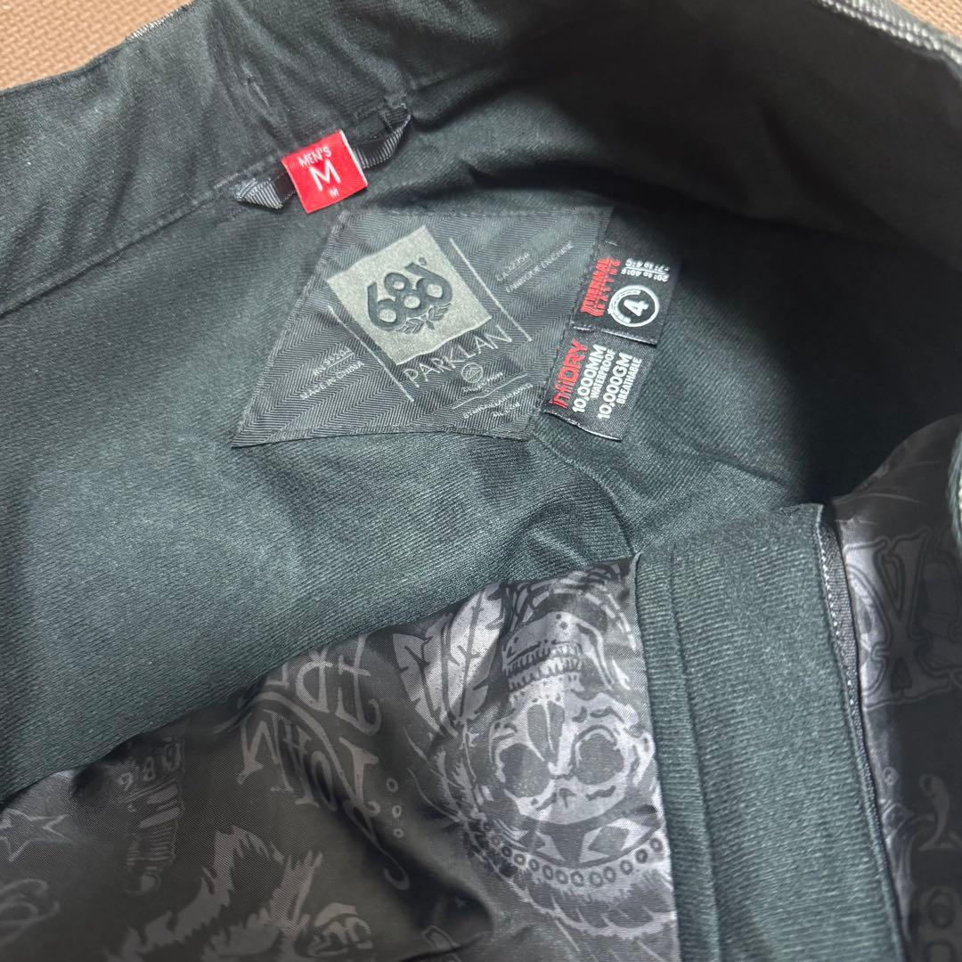 686 スノーボードパンツ Mサイズ ブラックデニム