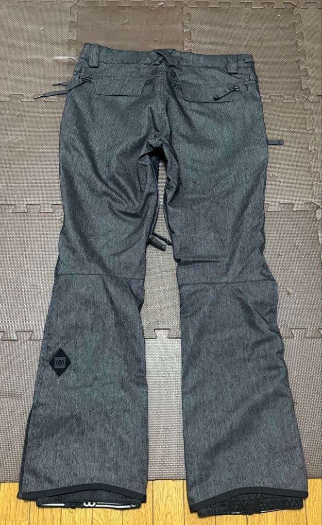 686 スノーボードパンツ Mサイズ ブラックデニム