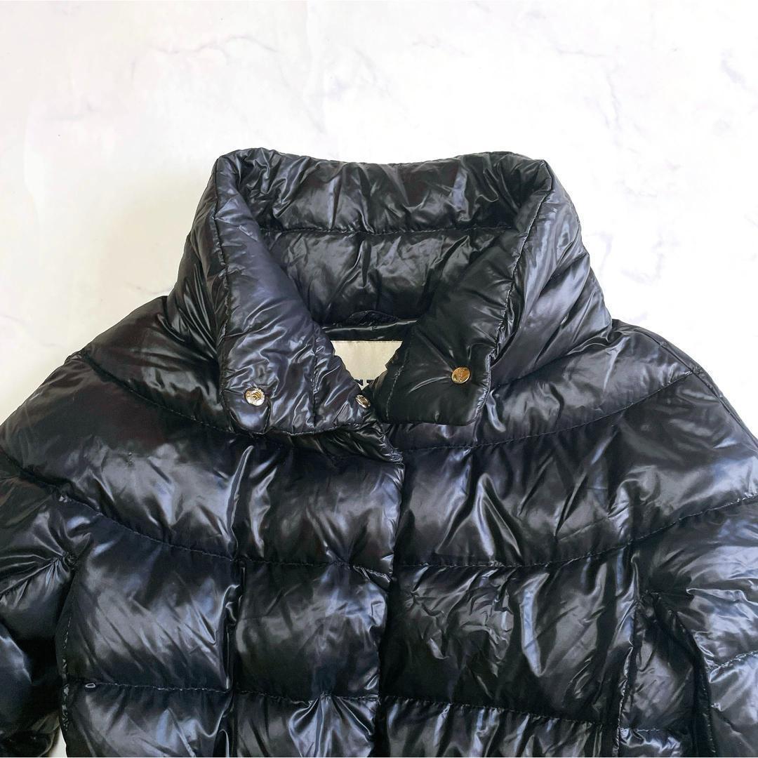美品 ヘルノ ダウンジャケットコート グースダウン フェザー 40 L