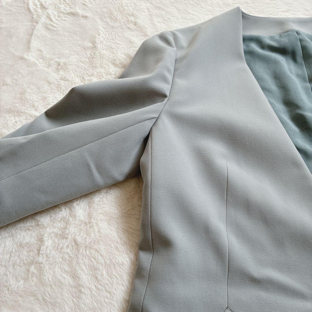 AOKI LES MUES 洗える スーツ セット ジャケット パンツ ブラウス