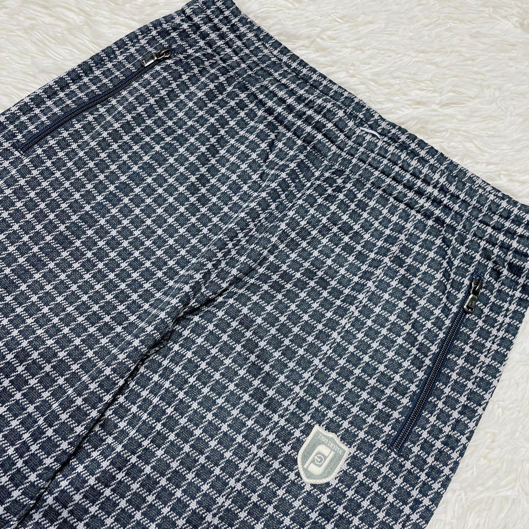 FootJoyセットアップ ハーフジップダブルニットジャガードスウェットシャツ