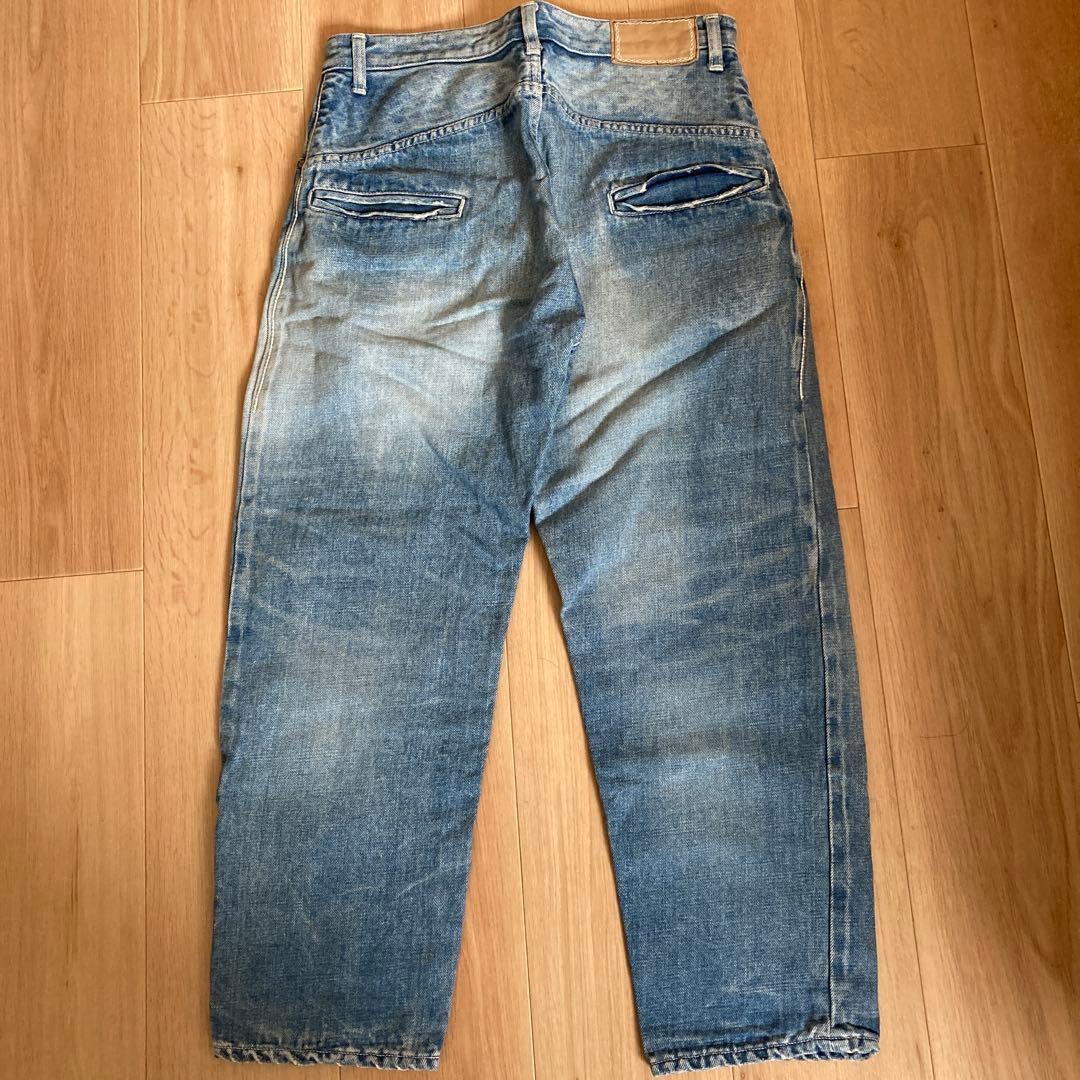 ミナペルホネン always デニム　フロッキー 36