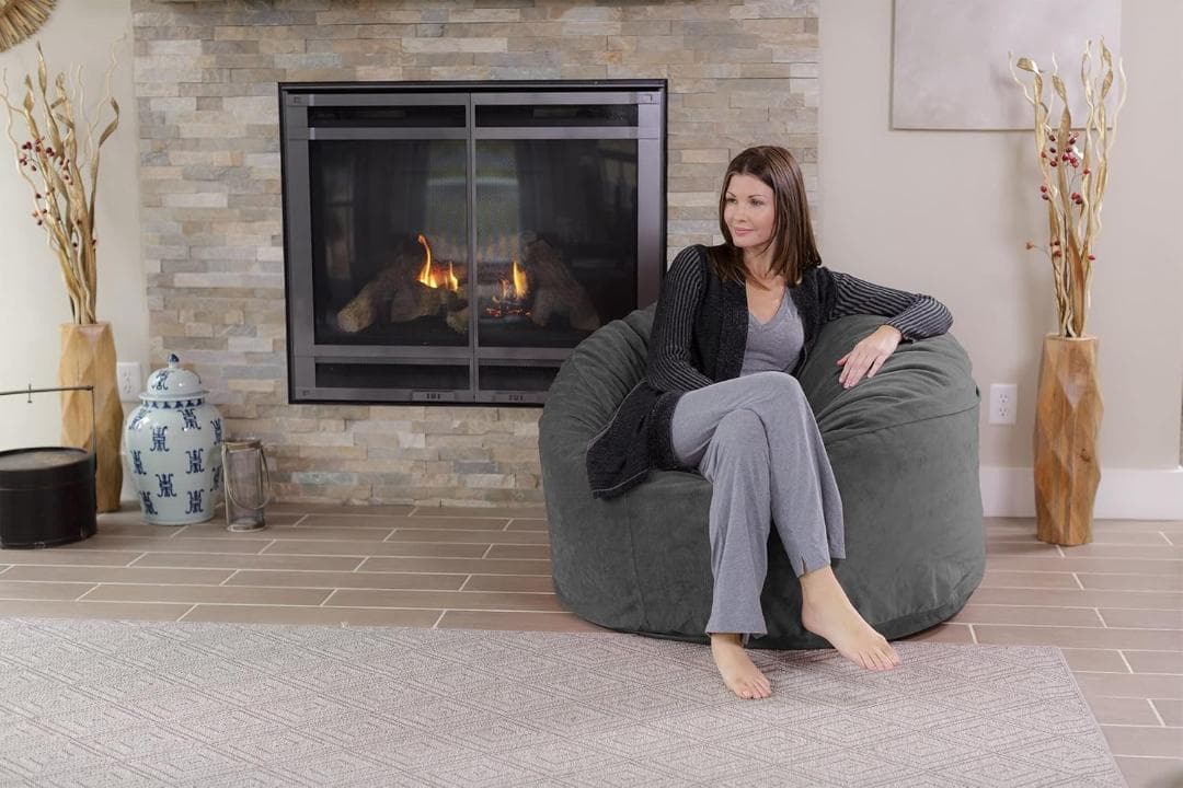 【開封済・未使用】Chill Sack ビーンバックチェア ソファ 椅子 グレー