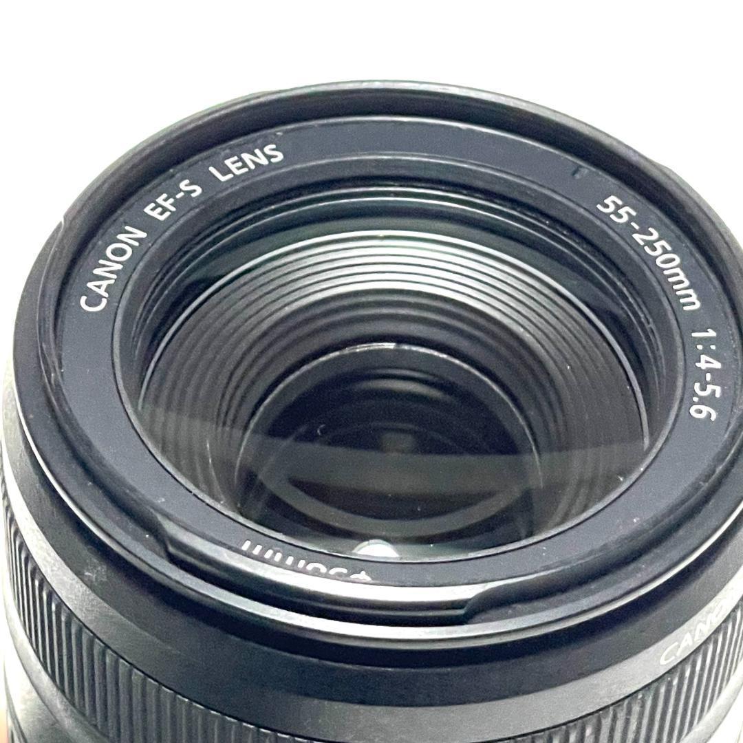遠くを大きく写せる❣️ Canon EF-S 55-250mm 望遠ズームレンズ