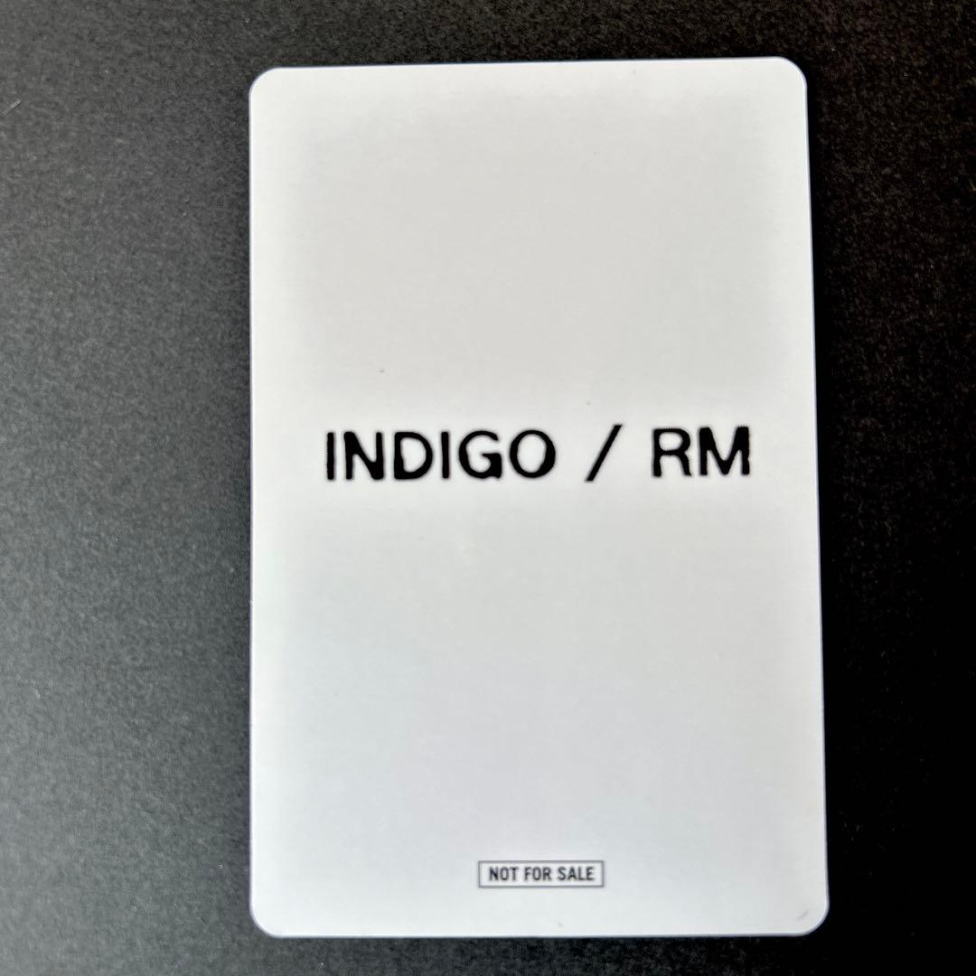 BTS Indigo ユニバ　特典トレカ RM ナムジュン【匿名配送】