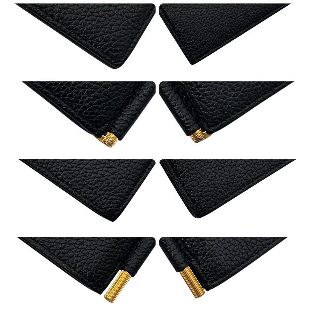 極美品 トムフォード マネークリップ 財布 札入れ カードケース コンパクト 黒