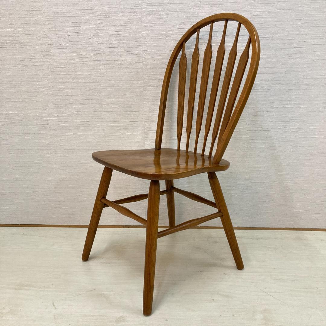 Shin Lee シンリー ダイニングチェア ウィンザー　オーク材　２脚セットA