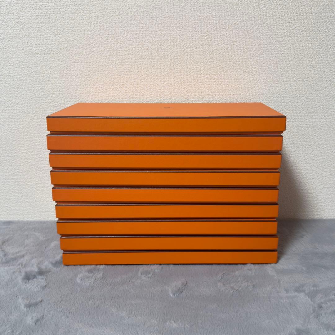 【美品】エルメス HERMES 空箱 カシシル 9個セット