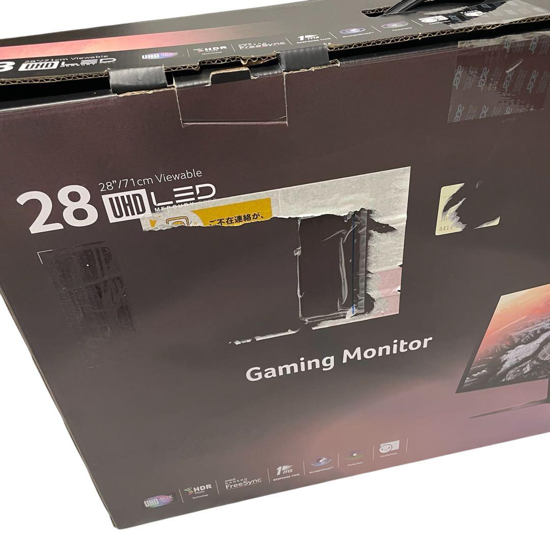 【美品】acer ゲーミングモニター ディスプレイ 28インチ4K KG281K