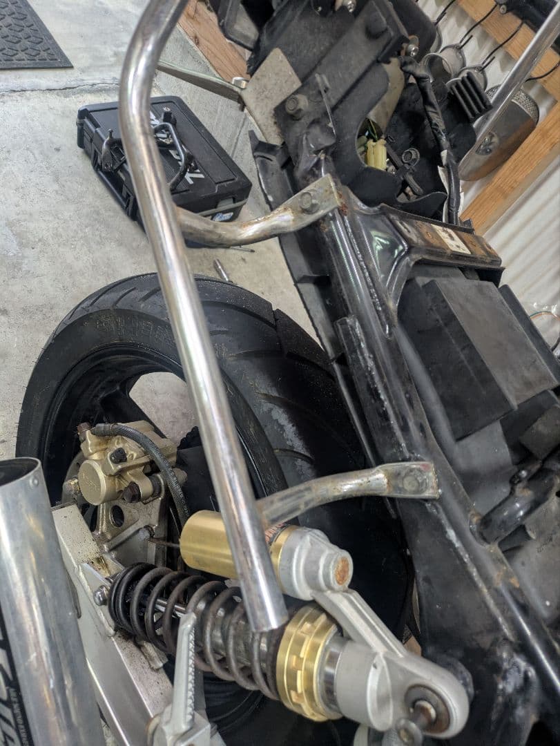 nc31 cb400sf ロングタンデム　スーフォア