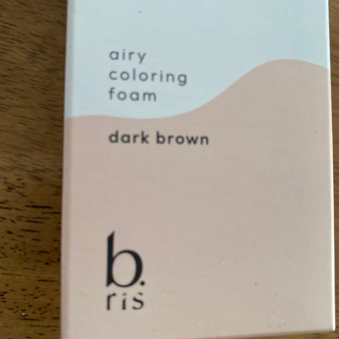 b. ris エアリーカラーリングフォーム ダークブラウン 80g