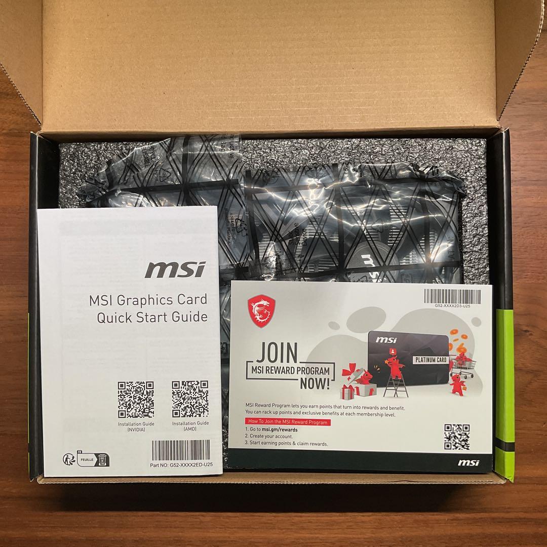 グラフィックボード・グラボ・ビデオカード MSI GeForce RTX 3050 Ventus 2x XS 8G OC