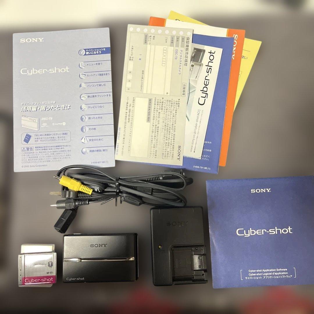 SONY ソニー Cyber-shot DSC-T9 ブラック デジカメ