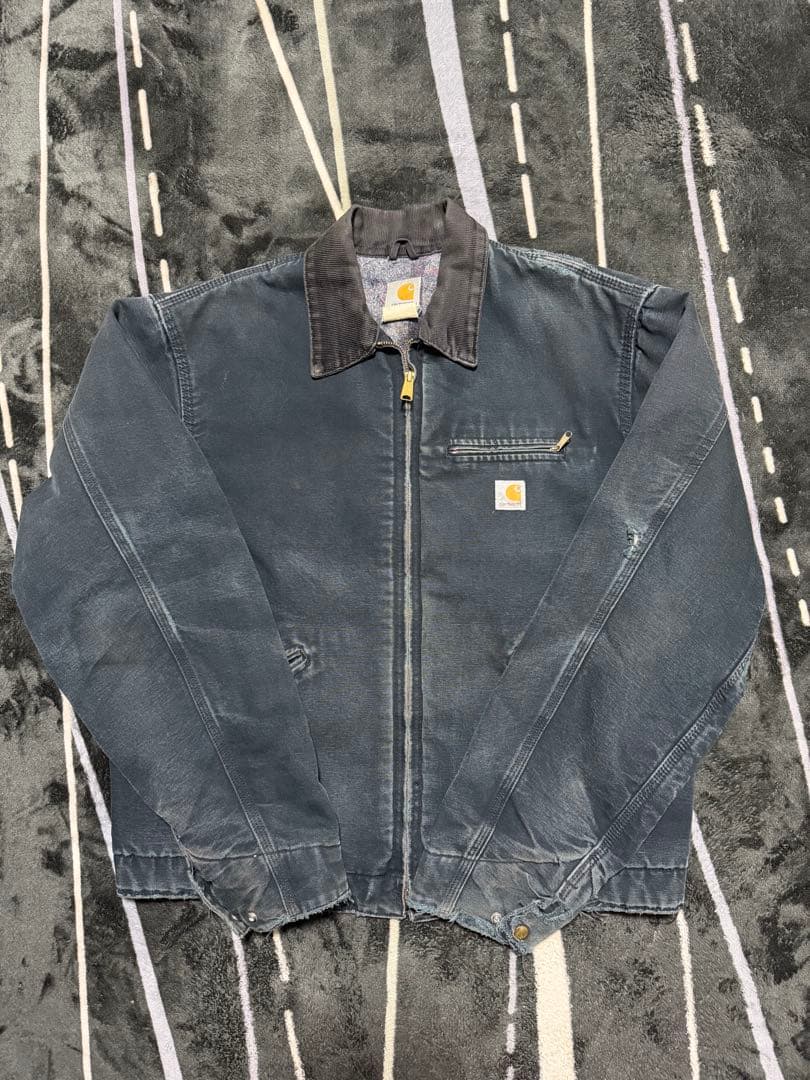 ‼️【ヴィンテージ雰囲気】Carhartt デトロイトジャケット ブラック