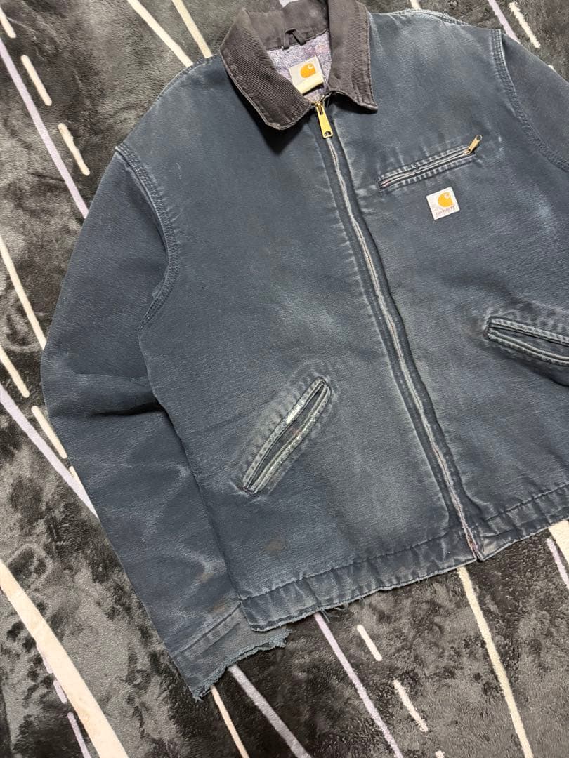 ‼️【ヴィンテージ雰囲気】Carhartt デトロイトジャケット ブラック