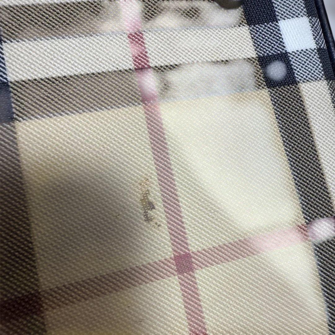 BURBERRY チェック柄 ボストンバッグ