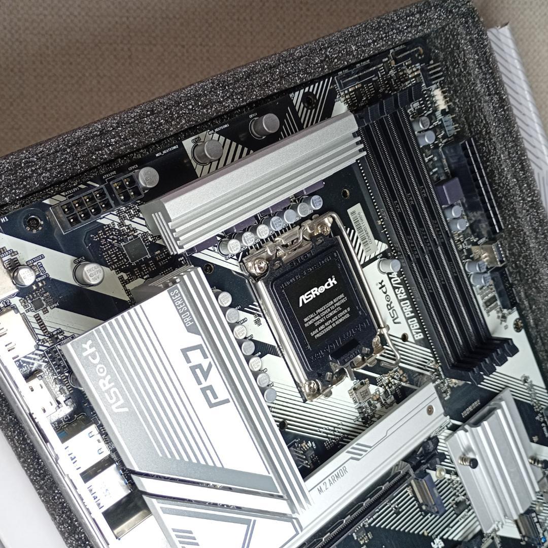 【白PCパーツ3点セット】NZXT H9 Flow / B760 / AK400