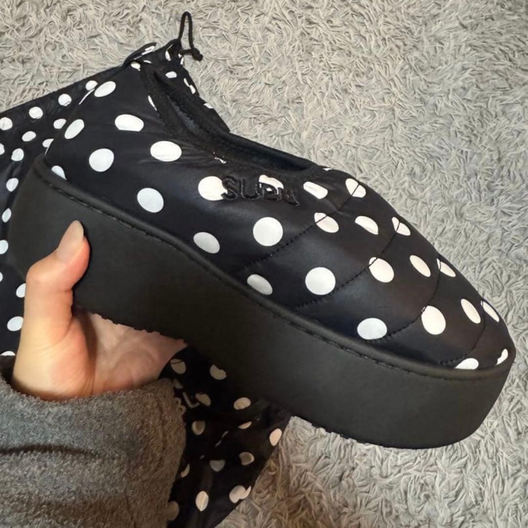 SUBU VAMP PLATFORM 厚底サンダル 1サイズ ドット