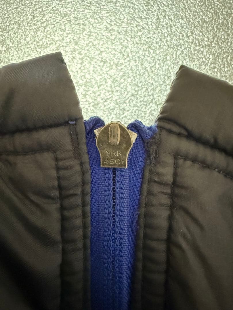 【レア01s】パタゴニア パフボール ベスト青/黒 L