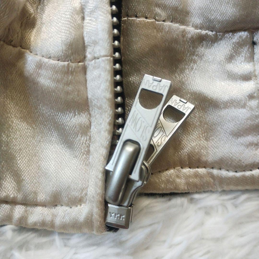 激レア　花旅楽団　スカジャン　リバーシブル　ベロア　龍　ドクロ　刺繍　M　黒　白