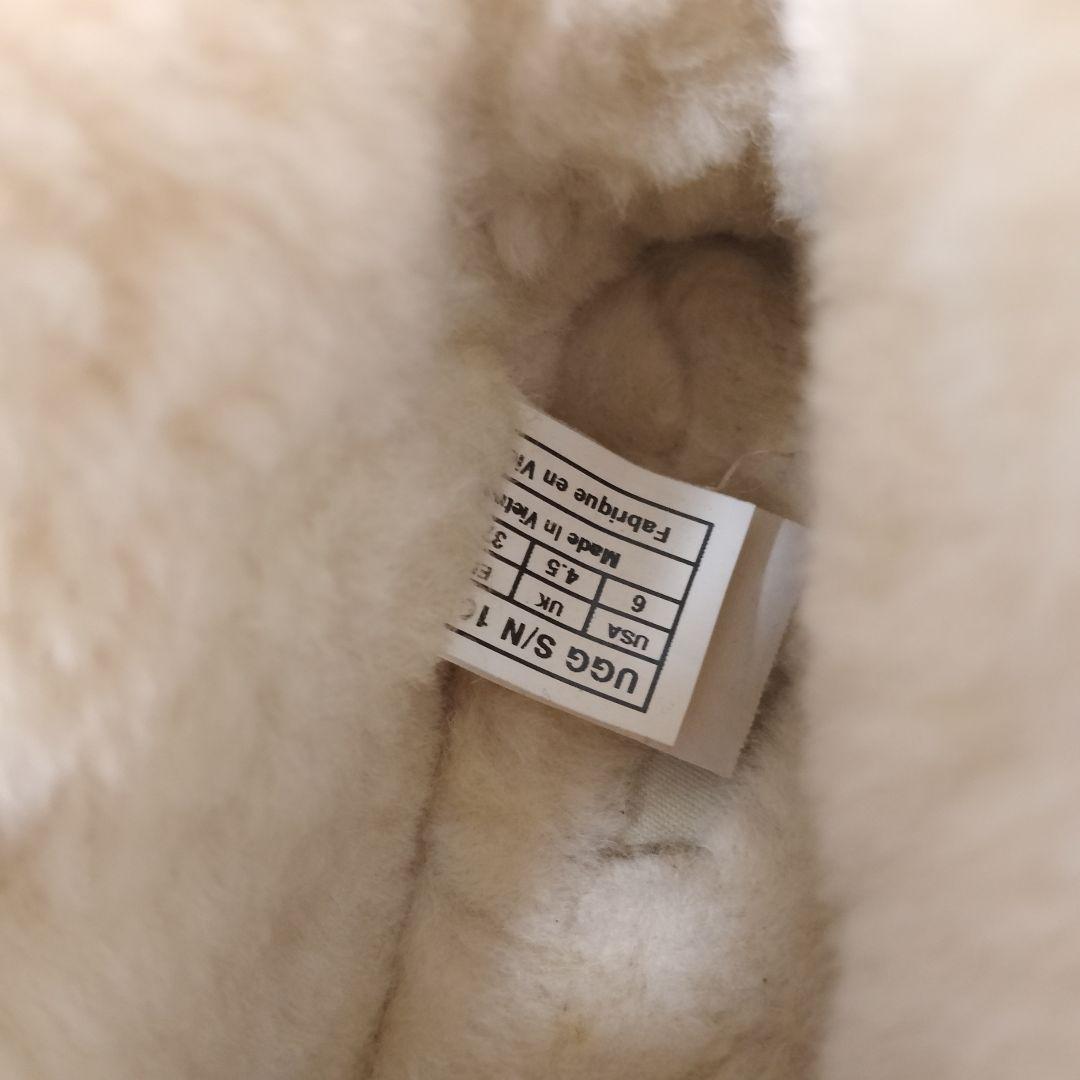 美品 超レア UGG アグ ムートン モカシン W ALENA ピンク 23