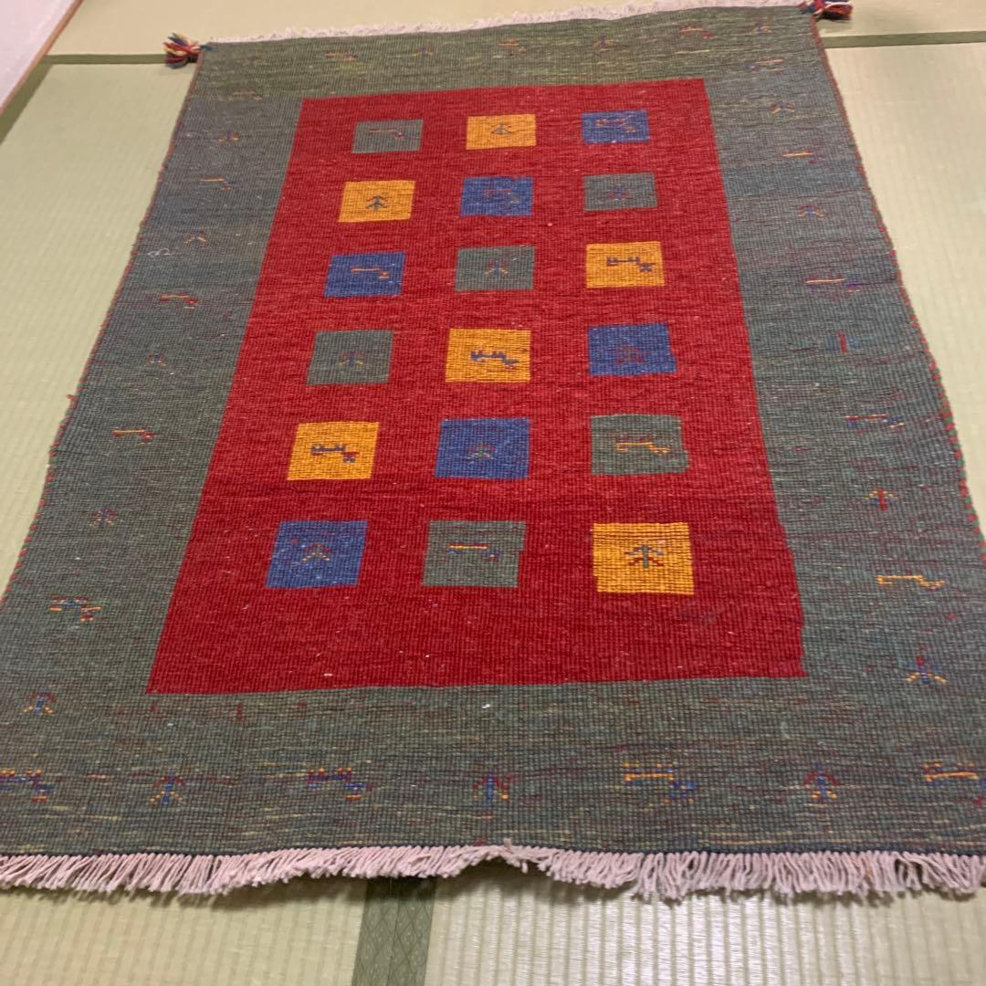 ギャッベ ラグ 100✖️140