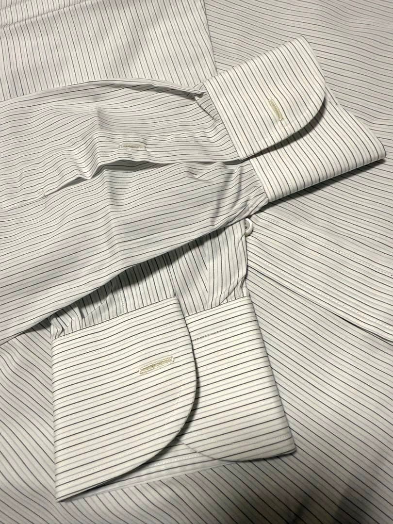 【新品】Cesare Attolini／B.Dオルタネートストライプ／サルトリア