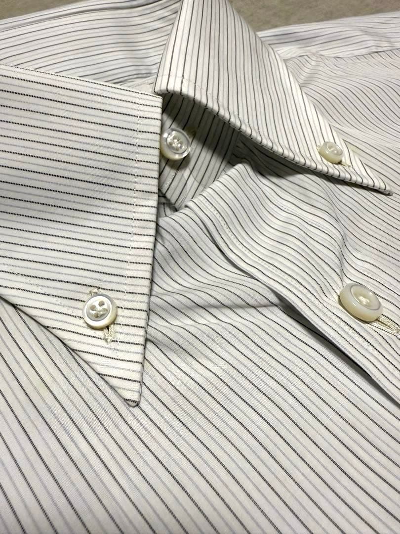 【新品】Cesare Attolini／B.Dオルタネートストライプ／サルトリア