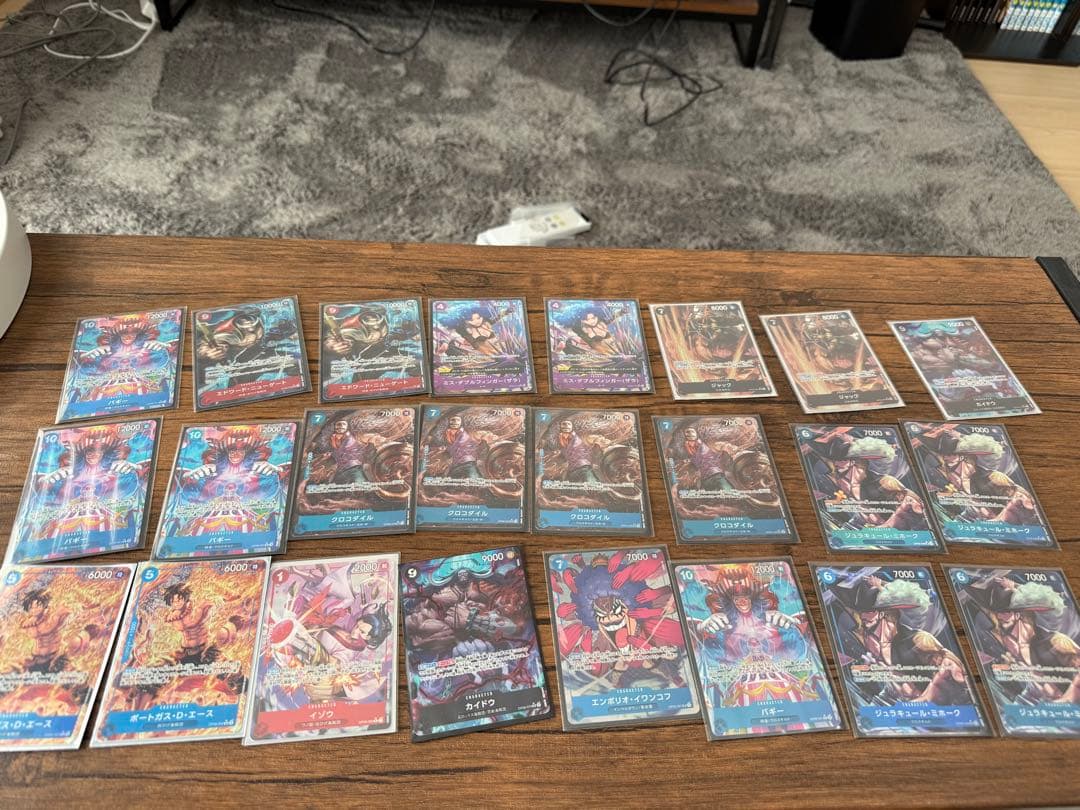 ワンピースカード　引退品　パラレル100枚over