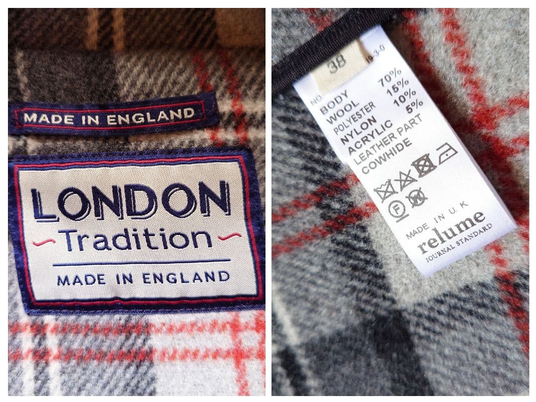 ヤッチャン✨美品 ロンドントラディション relume別注ダッフルコートM