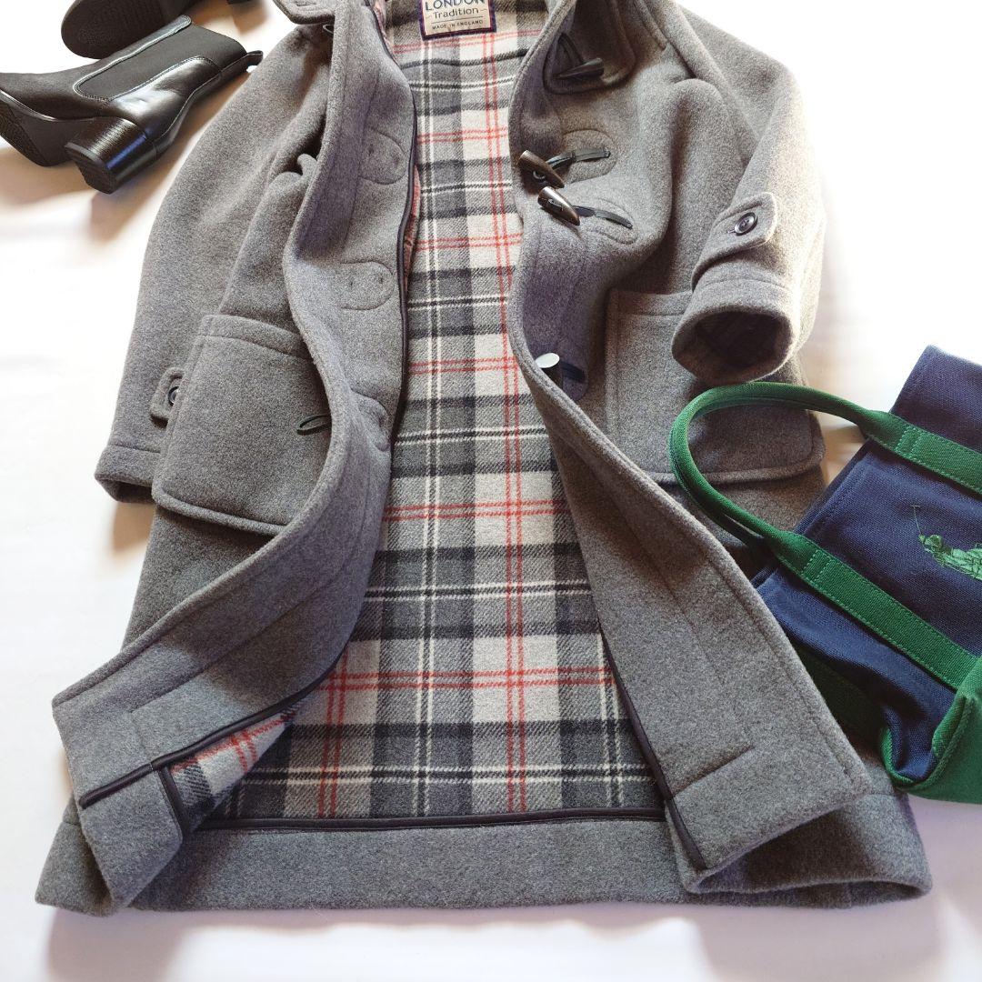 ヤッチャン✨美品 ロンドントラディション relume別注ダッフルコートM