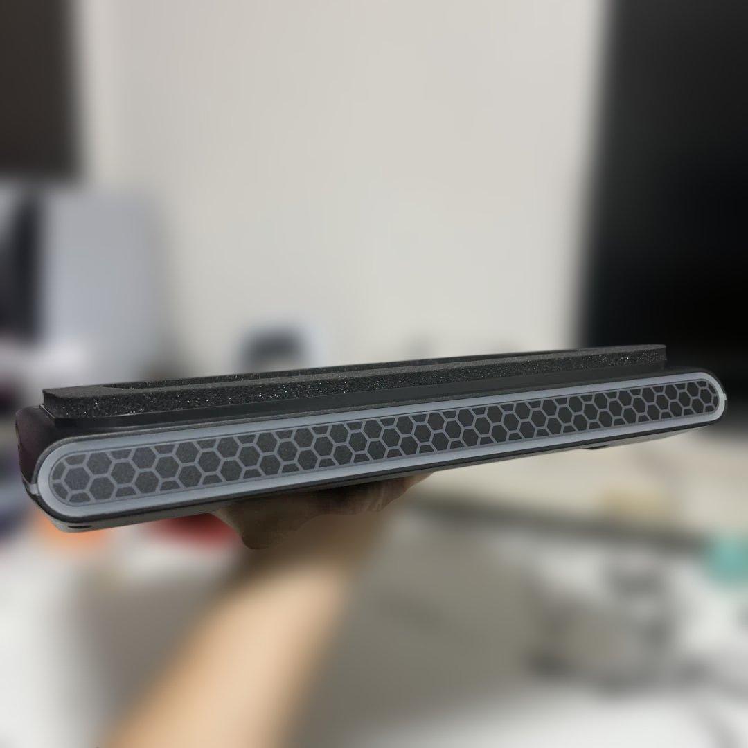 【美品】llano ノートPC 冷却ファン 冷却台 ブラック