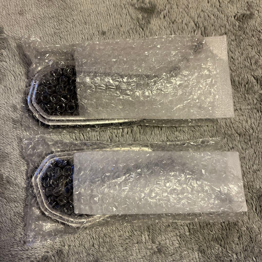 HARLEY-DAVIDSON エンパイア　ミラーセット　ブラック／シルバー