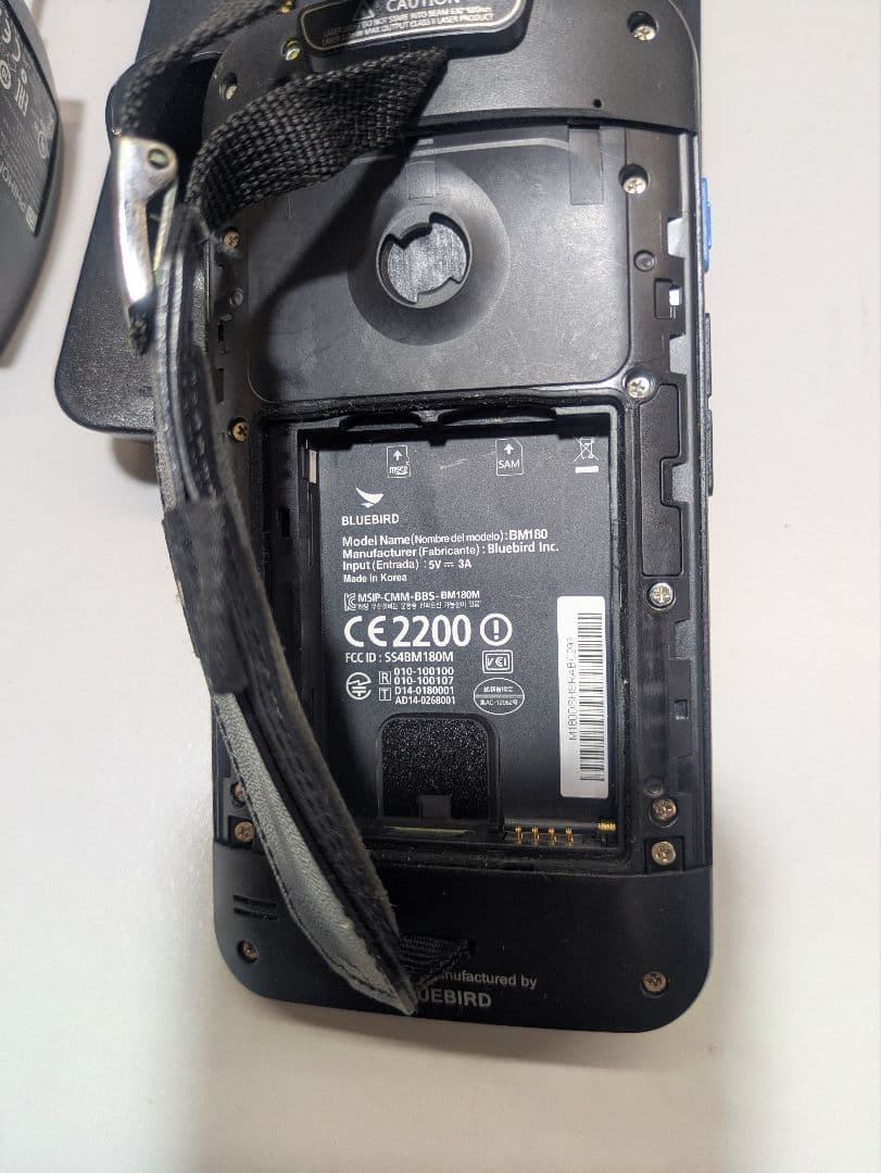 ２台セット　 BLUEBIRD　スマホ　バーコードリーダー