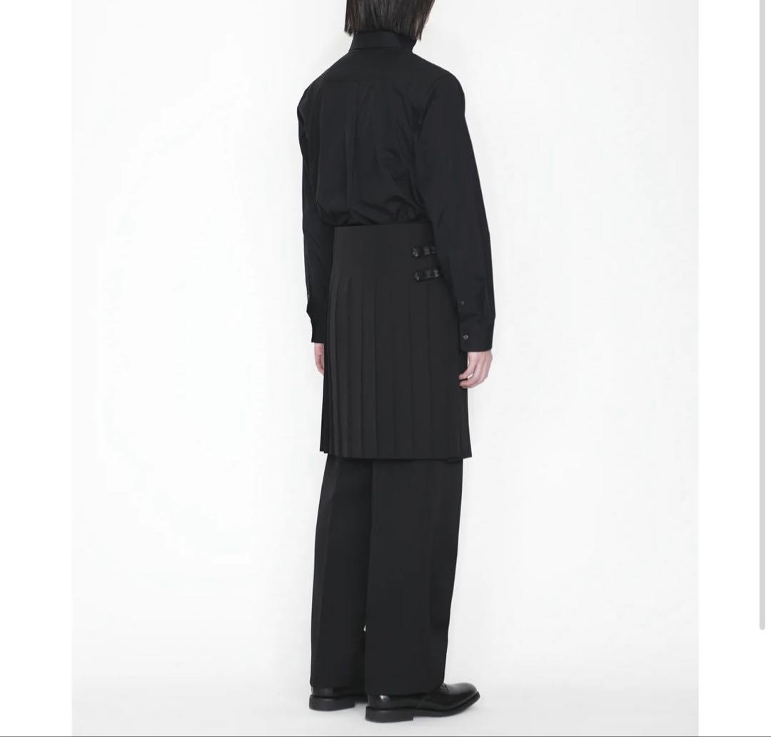 パンツ th Layer Wrap Skirt / black